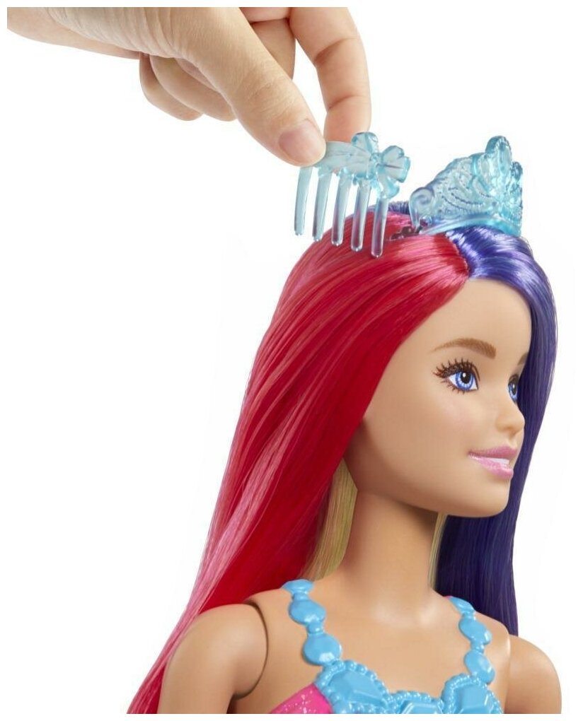 Barbie Dreamtopia Meerjungfrau Puppe mit langem Haar