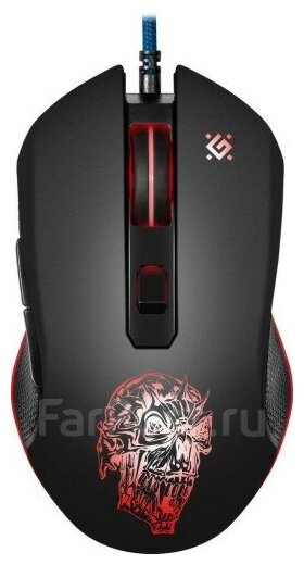 Проводная игровая мышь Defender Sleipnir GM-927 6 кнопок12800dpi