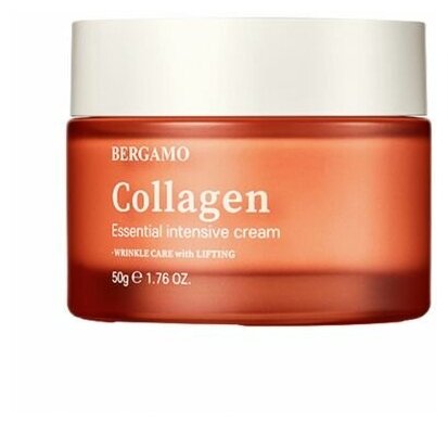 Bergamo Омолаживающий крем для лица с коллагеном Collagen Essential Intensive Cream