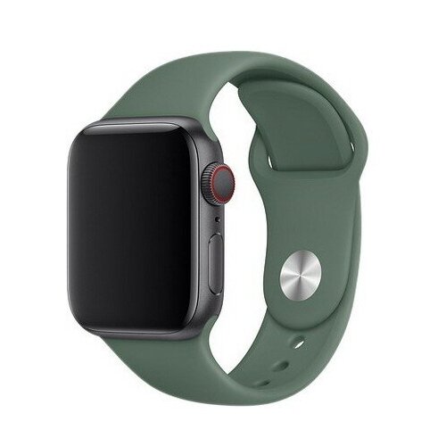 Набор силиконовых браслетов moonfish для Apple Watch 44 мм, темно-зеленый