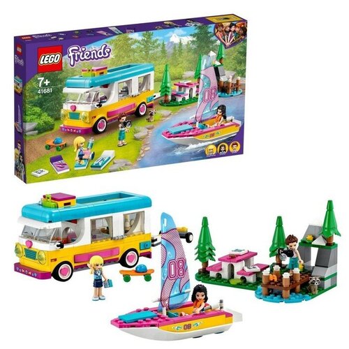 Конструктор Lego «Лесной дом на колесах и парусная лодка» , 1 шт. конструктор lego friends 41681 лесной дом на колесах и парусная лодка 487 дет