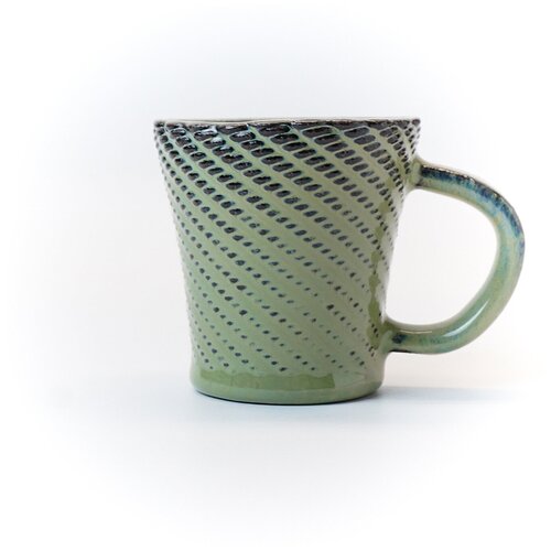 Керамическая чашка для кофе Эспрессо Parametric 70 мл. Черная