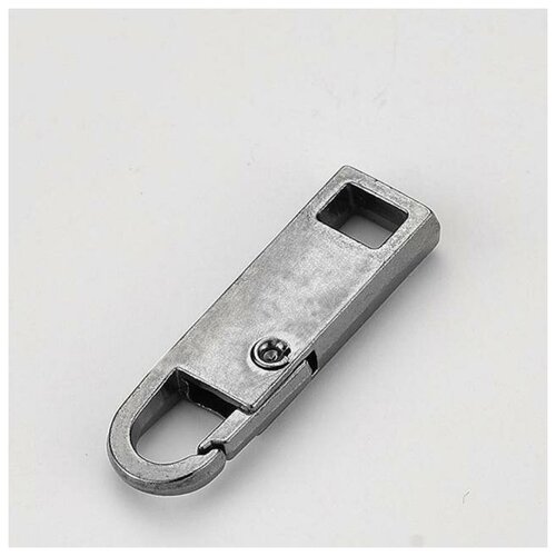 Пуллер зиппер металлический для бегунка на молнии Язычок для бегунка на молнии ZIP-3-Nickel 293₽