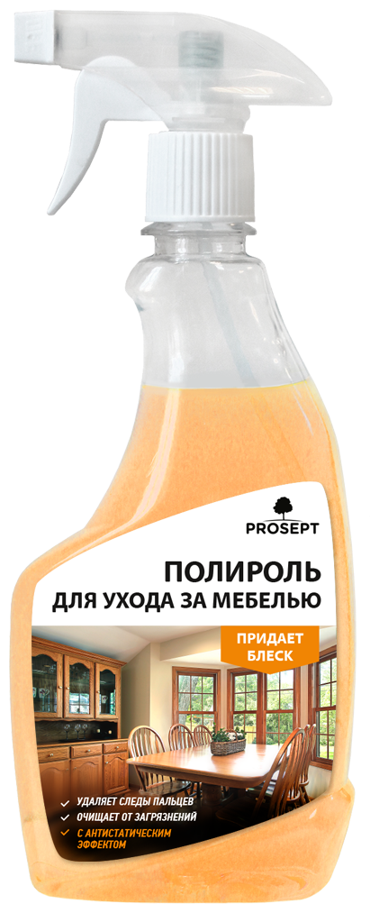 Полироль для ухода за мебелью Prosept Universal Polish, 0,5 л