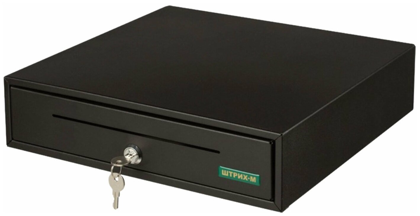 Ящик денежный для кассира ШТРИХ MiniCD, (без подключения ККМ), 332х319,5х94 мм, черный