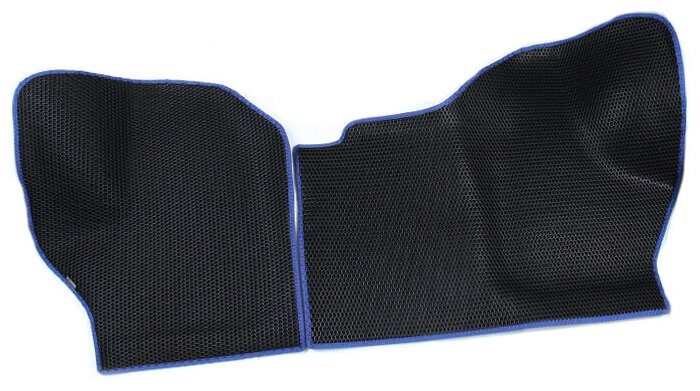 Ковры салона Газелист52 для Газель Next материал EVA рычаг КПП на панели черный+ синий кант "3D" GN2.9002007-0111
