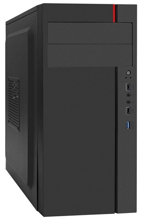 Exegate EX290186RUS Корпус Miditower ExeGate AA-440U-AA450 (ATX AA450 8 см 2*USB+1*USB3.0 аудио черный)