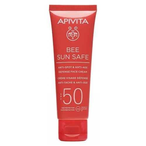 Apivita крем для лица Bee Sun Safe Anti-Spot & Anti-Age Defense SPF50, 50 мл мебель для ванной de aqua эскалада 100 r