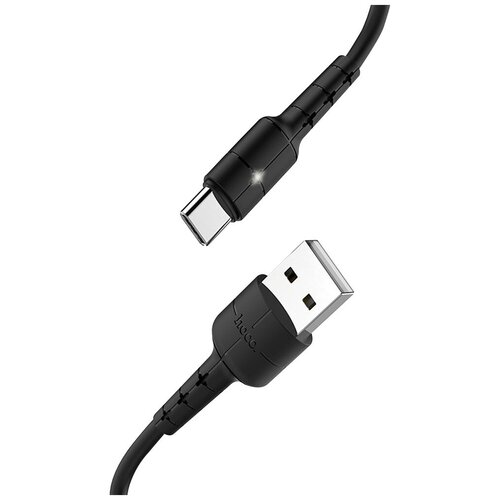 Кабель Hoco RA5 USB to USB-C 1.2m Black ra5 usb to usb c 1 2m black