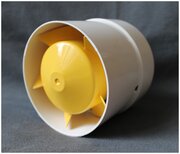 Канальный вентилятор, диаметр 100 мм, D 100 мм