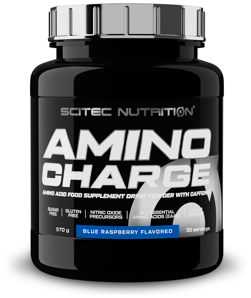 Scitec Nutrition Amino Charge 570 гр, голубая малина
