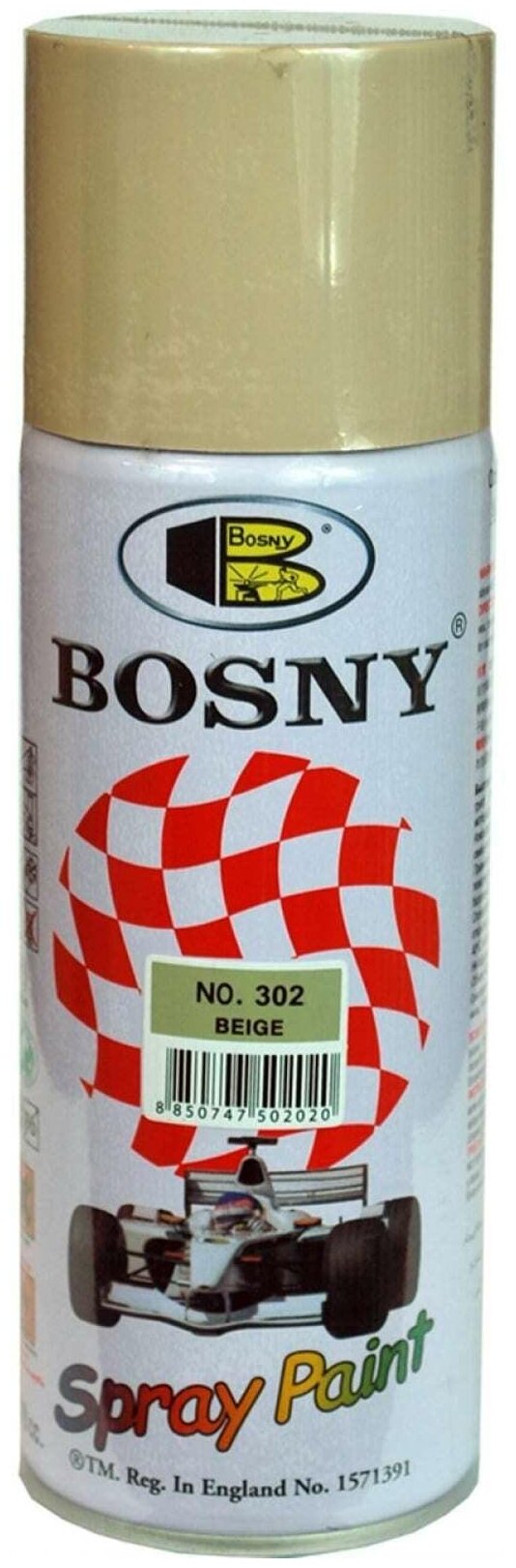 фото Краска Bosny Spray Paint акриловая универсальная