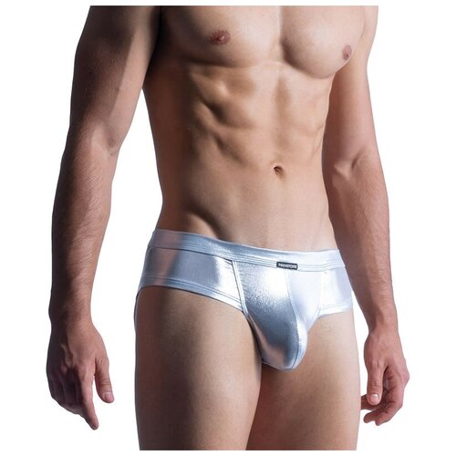 фото Плавки - брифы "m861 - beach cheeky brief silver" / manstore / серебристый / размер s