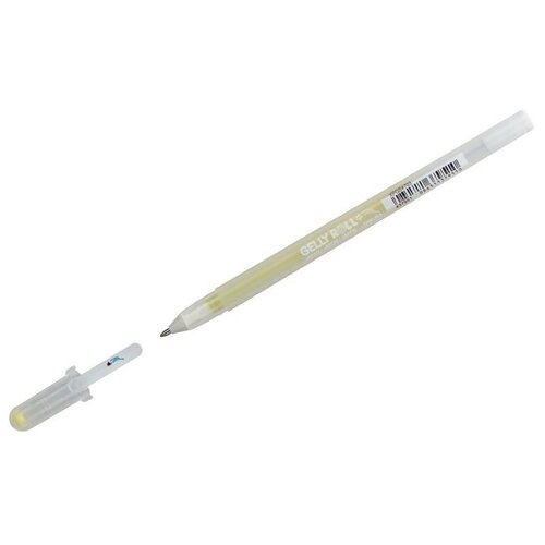 Ручка гелевая Sakura Gelly Roll Stardust (0.4мм, золотистый с блестками) 1шт. (XPGB#703)