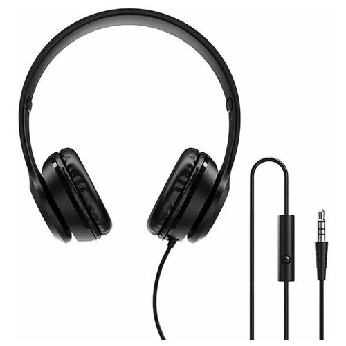 Наушники Borofone BO5 Star sound накладные микрофон Jack 35 мм кабель 12 м чёрные 124000₽