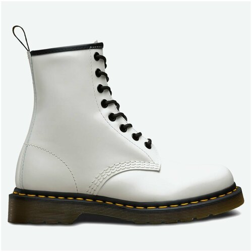 Кожаные ботинки Dr.Martens 1460 Smooth HERITAGE 10072100 белые (41)