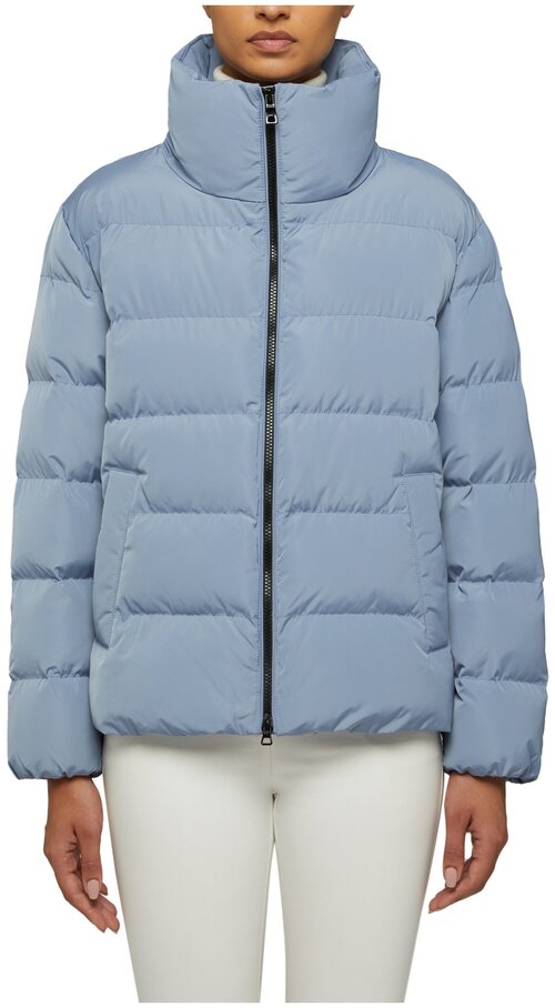 куртка GEOX для женщин W ANYLLA цвет потёртый голубой, размер 44