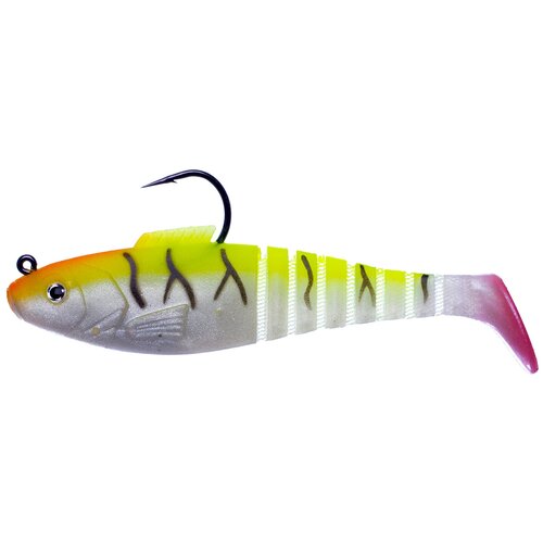 фото Воблер виброхвост оснащенный kyoda shad, размер 101 мм, вес 22,5 гр, цвет 034 (3шт)