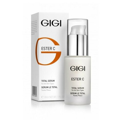 GIGI ESTER C | Сыворотка с витамином С и эффектом осветления кожи, 30 мл увлажняющая сыворотка для лица gigi ester c total serum 30 мл