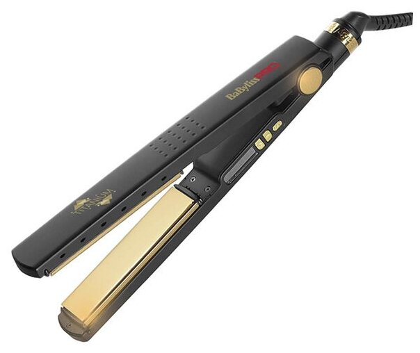 Babyliss Pro Щипцы-выпрямители с титановыми пластинами Titanium Ionic BAB3091BKTE, черные - фотография № 9