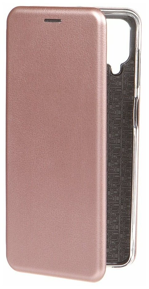 Чехол Innovation для Samsung Galaxy A12 Book Rose Gold 19561