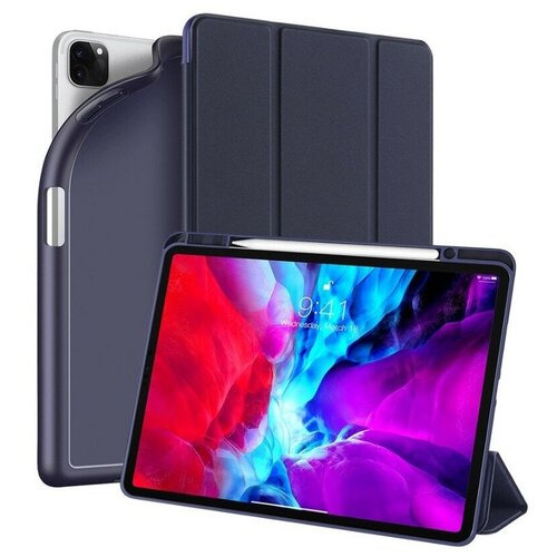 Чехол для iPad Pro 11 2020 Dux Ducis Osom Series Blue чехол книжка со слотом для стилуса для ipad air 4 dux ducis osom чёрный