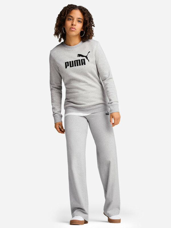 Брюки спортивные PUMA ESS Small No. 1 Logo, размер M, серый — фото 1