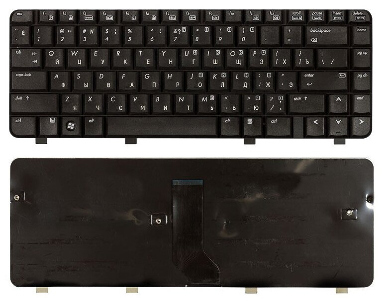 Клавиатура для ноутбука HP Pavilion dv4-1103tu черная