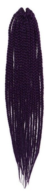 SIM-BRAIDS Афрокосы, 60 см, 18 прядей (CE), цвет фиолетовый(#PUR)