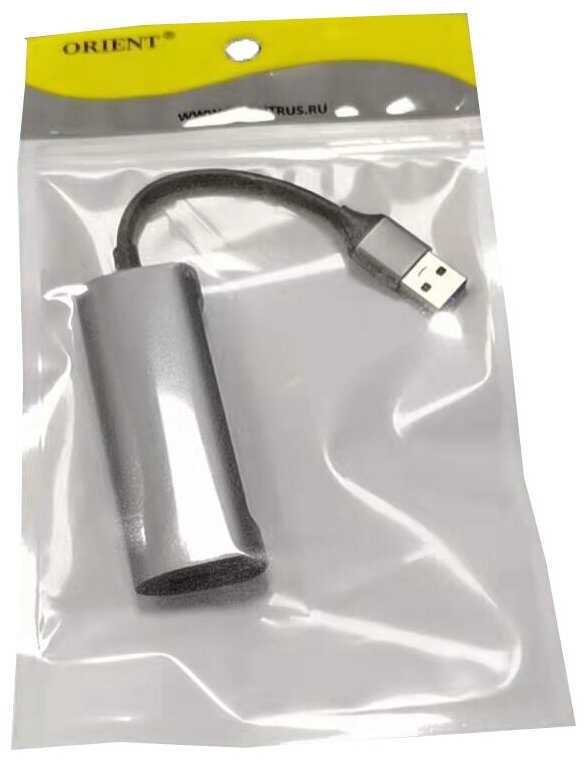 Хаб USB с картридером 1 x USB 3.0 + Type-C + SD/microSD | ORIENT JK-328