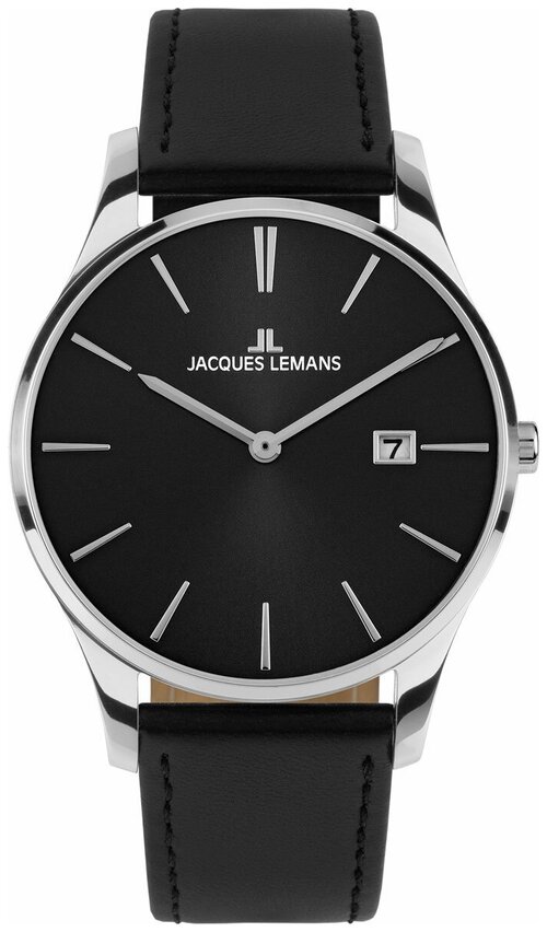 Наручные часы JACQUES LEMANS Classic 1-2122A, черный
