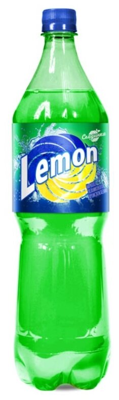 Безалкогольный напиток "Сладинка Кола+" со вкусом Lemon 1,25 л. ПЭТ - фотография № 1