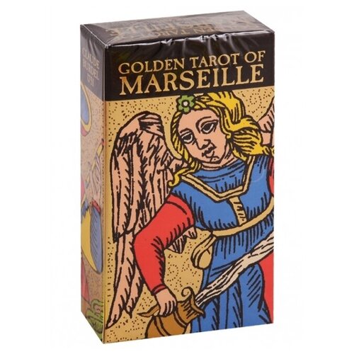 Таро Марсельское Золотое Golden Tarot of Marseille марсельское таро старшие арканы