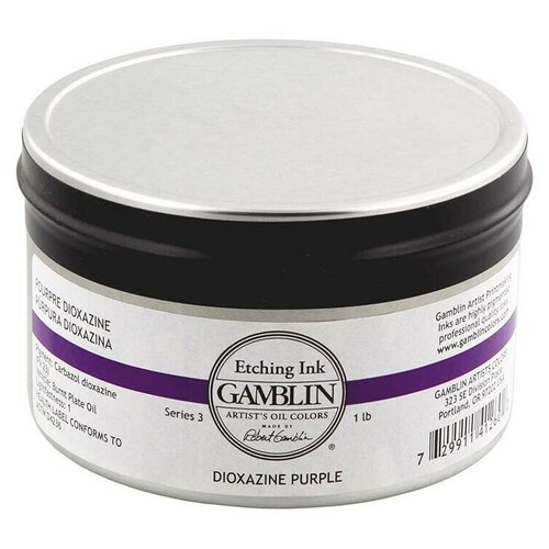 Охра желтая. Краска для глубокой печати Gamblin Etching Ink 473мл