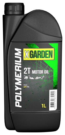 Масло для садовой техники POLYMERIUM X-GARDEN 2T 1 литр - фотография № 4
