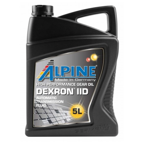 Масло трансмиссионное Alpine ATF DEXRON II D канистра 5л 0100642