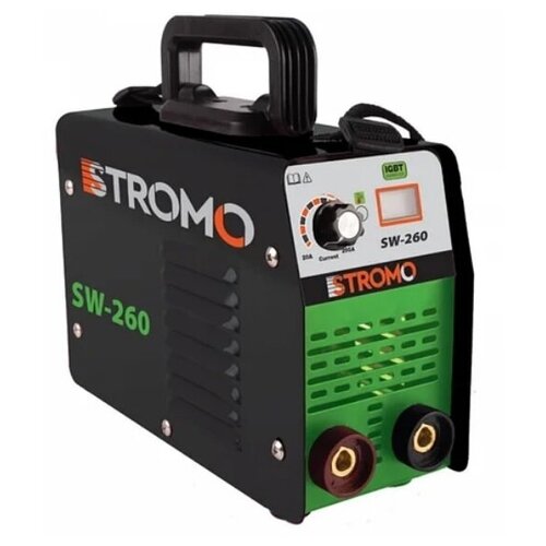Сварочный аппарат инверторный STROMO SW 260, электрод 1,6-4мм, ММА, 20-260А, 4кВ