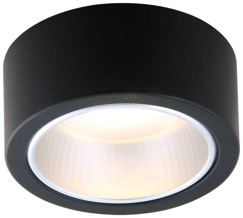 Светильник точечный накладной со сменной лампой Arte Lamp A5553PL-1BK Recessed Lights черный