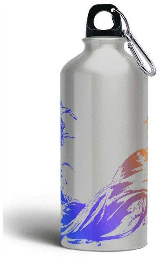 Бутылка спортивная/туристическая фляга игры Final Fantasy XV (файнал фэнтези 15, ps3, ps4, ps5, Xbox, PC, Switch) - 6064