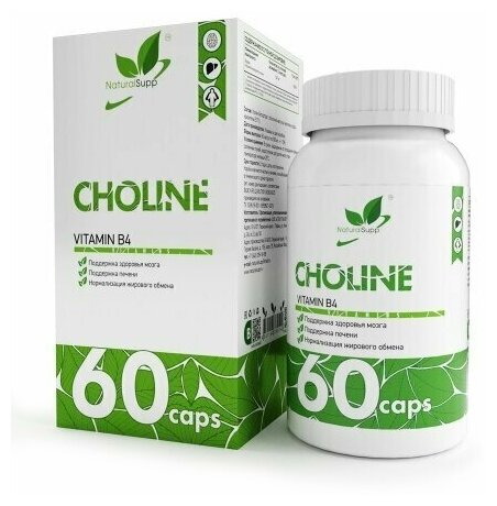 Choline B4 60 caps Ns