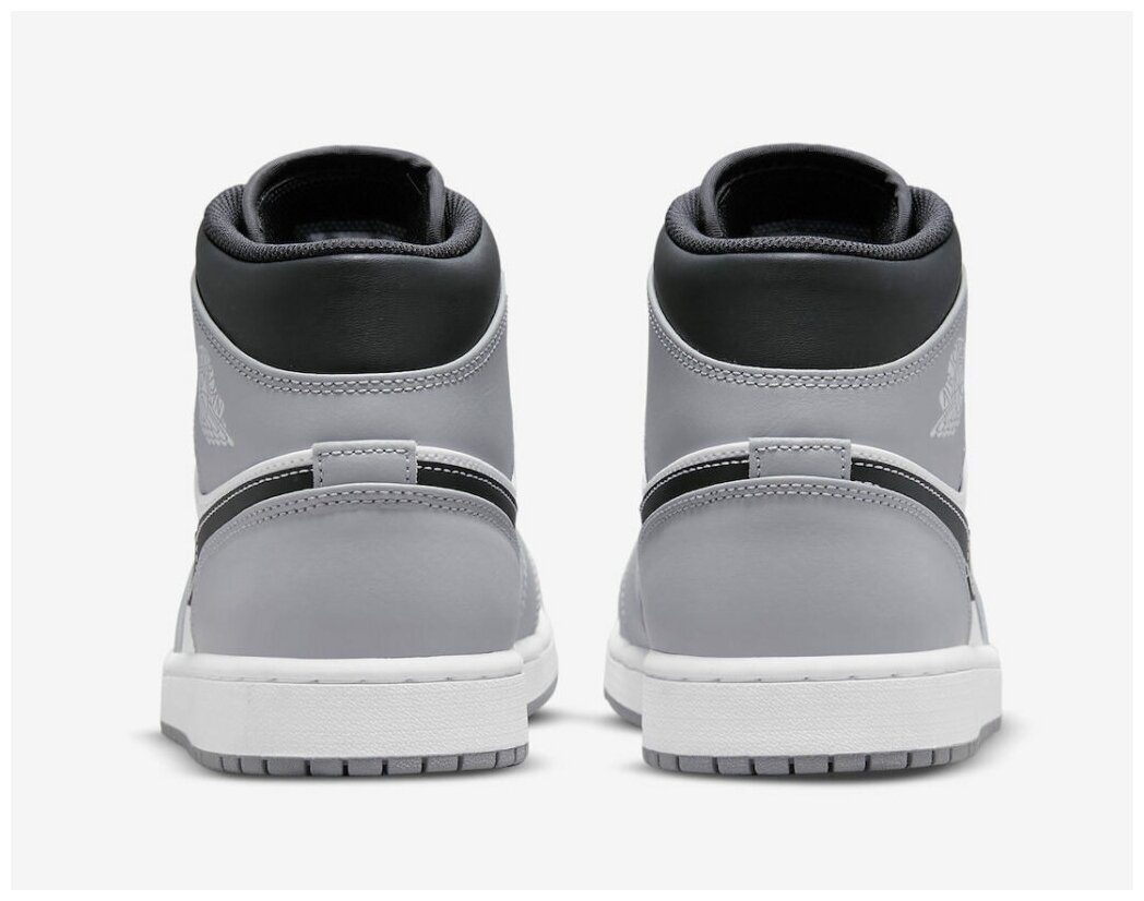 grey mid jordans