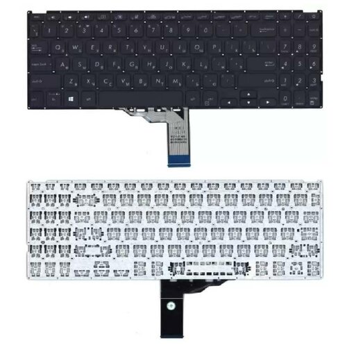 Клавиатура keyboard для ноутбука Asus VivoBook F509U F509UA F509UB F509UJ F509JP F509MAAsus VivoBook X509 X509FA черная 1322₽