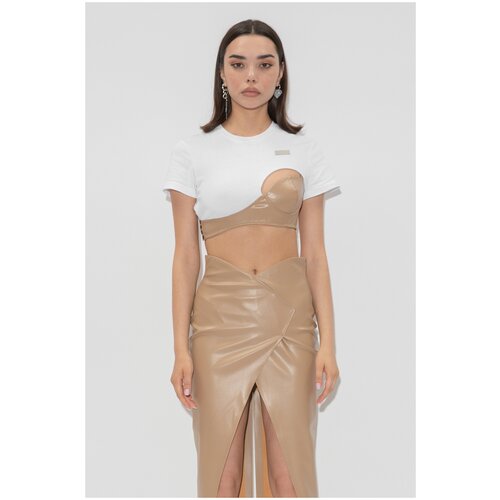 фото Топ-бюстье who/am белый, m