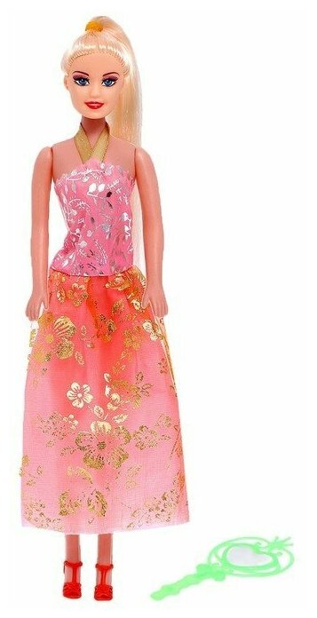 Кукла-модель «Оля» в платье, с аксессуарами, микс