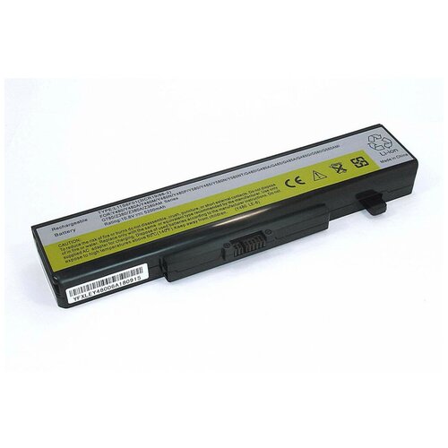 Аккумулятор (Батарея) для ноутбука Lenovo Ideapad Y480, V480 (L11S6F01) 5200mAh REPLACEMENT черная аккумуляторная батарея для ноутбука lenovo ideapad 710s 7 6v 5200mah oem черная