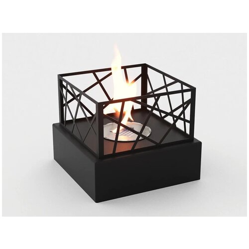 Биокамин настольный Lux Fire Пикник S (черный) биокамин lux fire диамант 3 xs