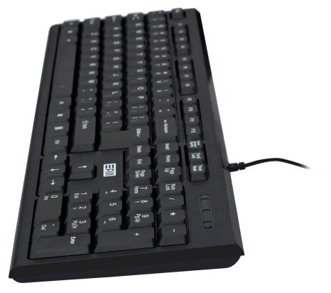 STM USB Keyboard WIRED STM 201C black