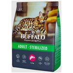 Сухой корм Mr. Buffalo Sterilised для стерилизованных и кастрированных кошек / Лосось / 1,8 кг - изображение