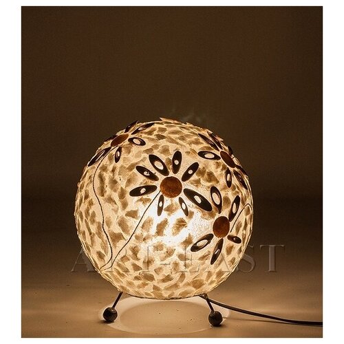 34-017 Светильник из перламутра Яйцо дракона мал 6523₽