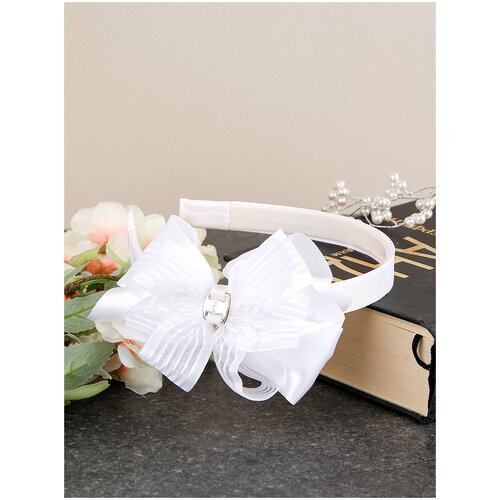 Ободок для волос, девочек, школьниц, принцес и красавиц, с бантом